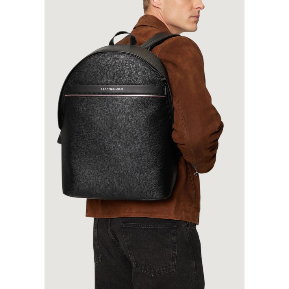 Black Polyethylene Backpack