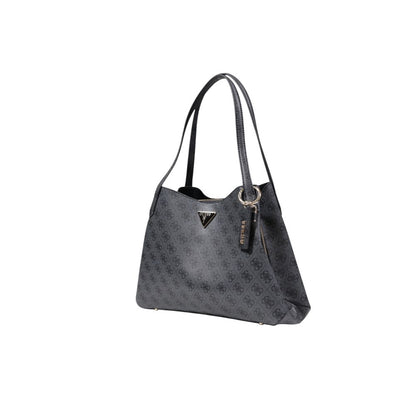 Gray Polyethylene Handbag