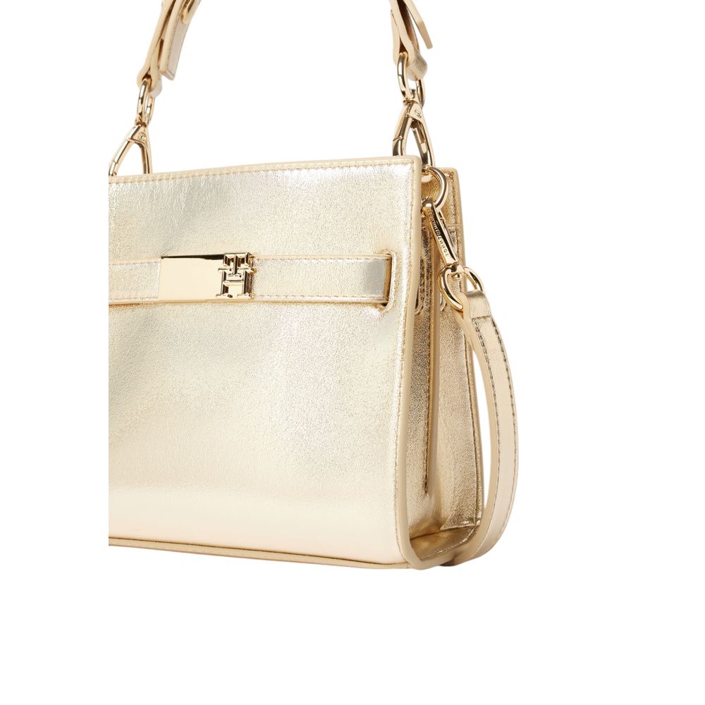 Gold Polyethylene Handbag