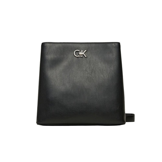 Black Recycled Polyester Handbag