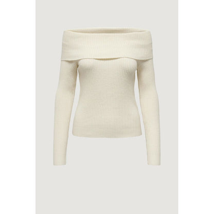 Cream Viscose Sweater