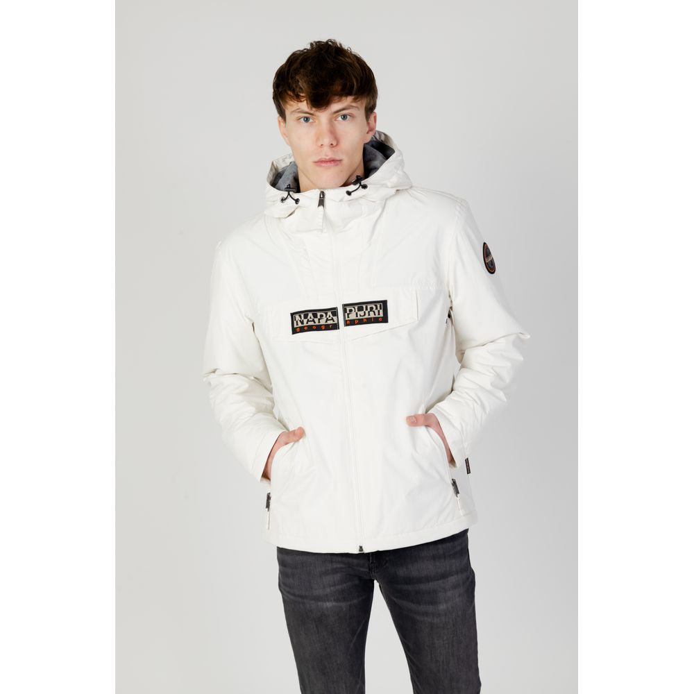 White Polyamide Jacket