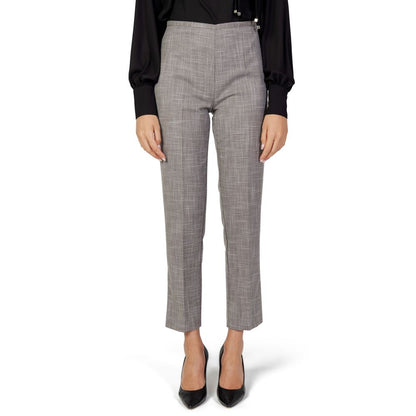 Beige Polyester Pant