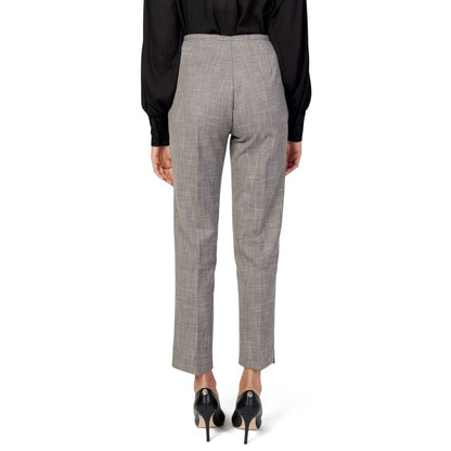 Beige Polyester Pant