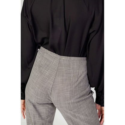 Beige Polyester Pant