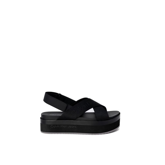 Black Recycled Polyethylene Sandal