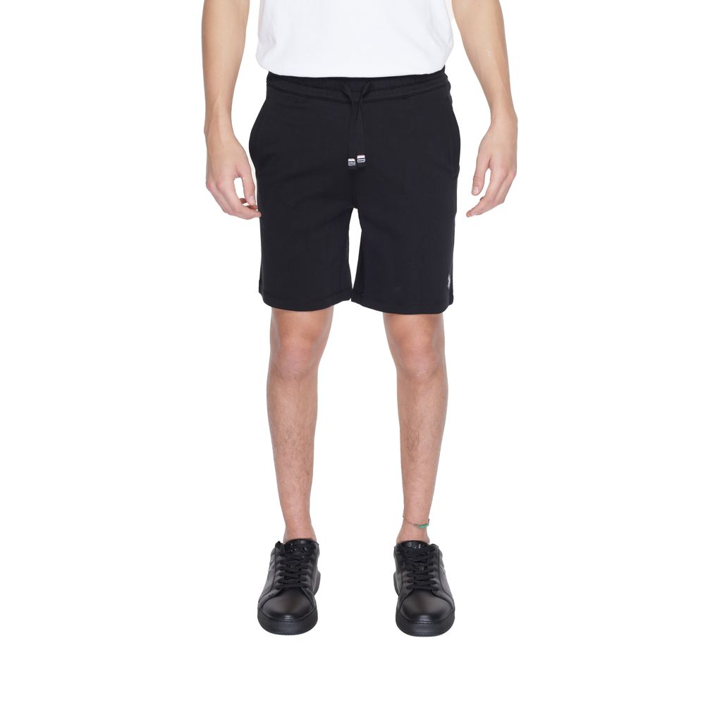 Black Cotton Short