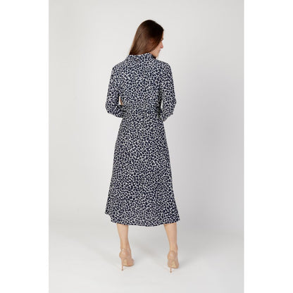 Blue Viscose Midi