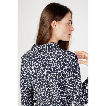 Blue Viscose Midi
