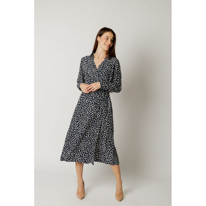 Blue Viscose Midi