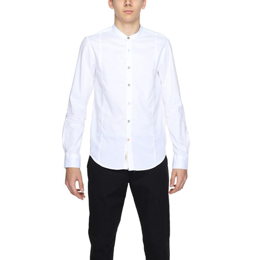 White Cotton Dress Shirt