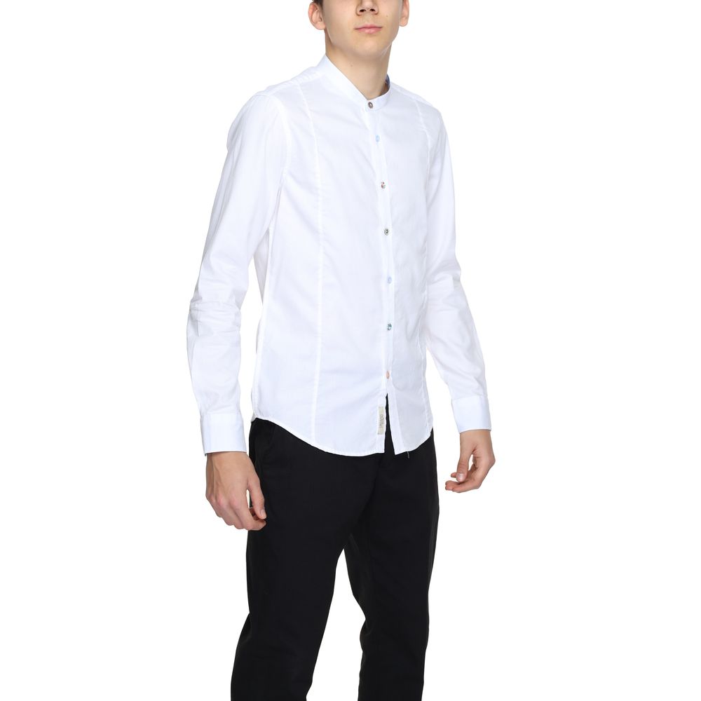 White Cotton Dress Shirt