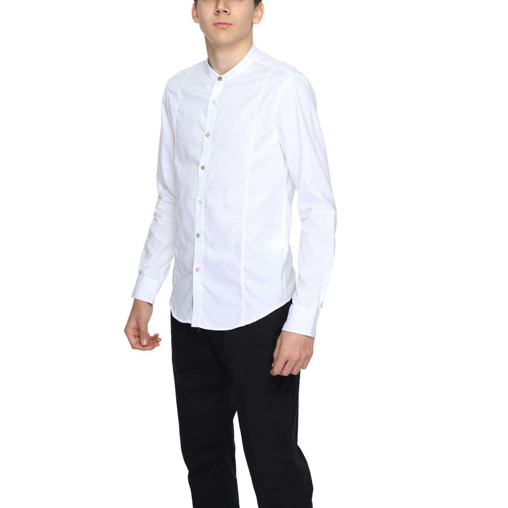 White Cotton Dress Shirt
