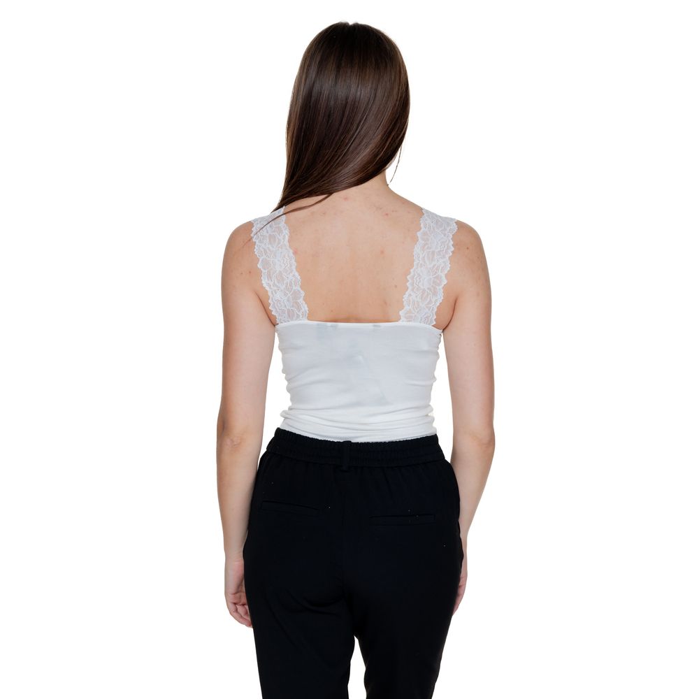 White Viscose Tops & T-Shirt