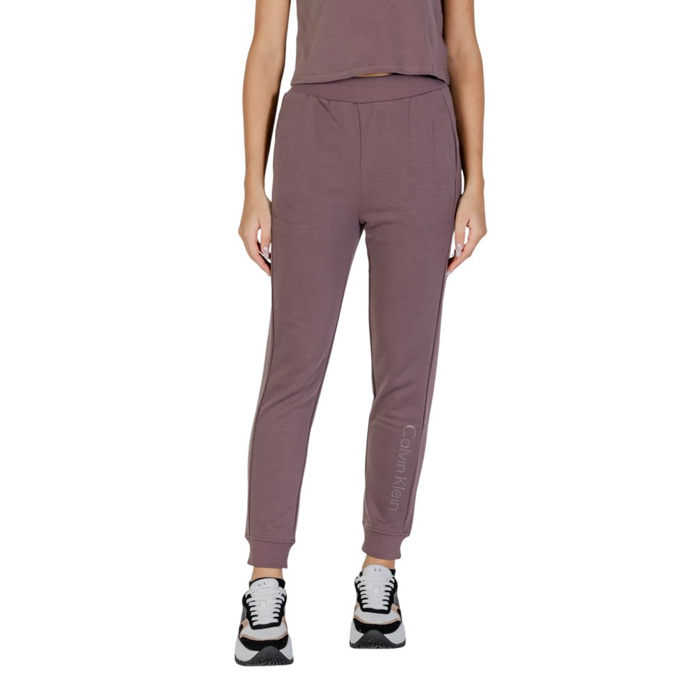 Purple Recycled Polyester Jeans & Pant