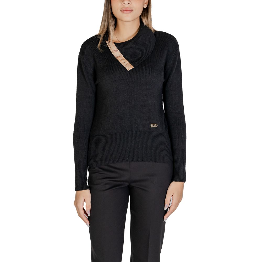 Black Viscose Sweater