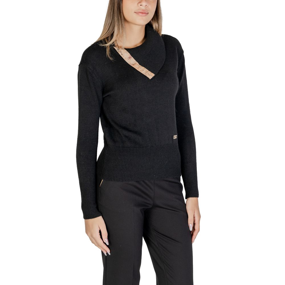 Black Viscose Sweater