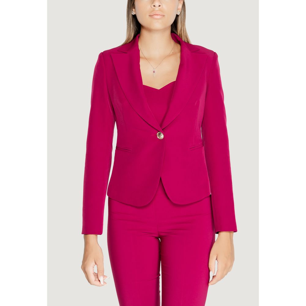 Bordeaux Polyester Suits & Blazer