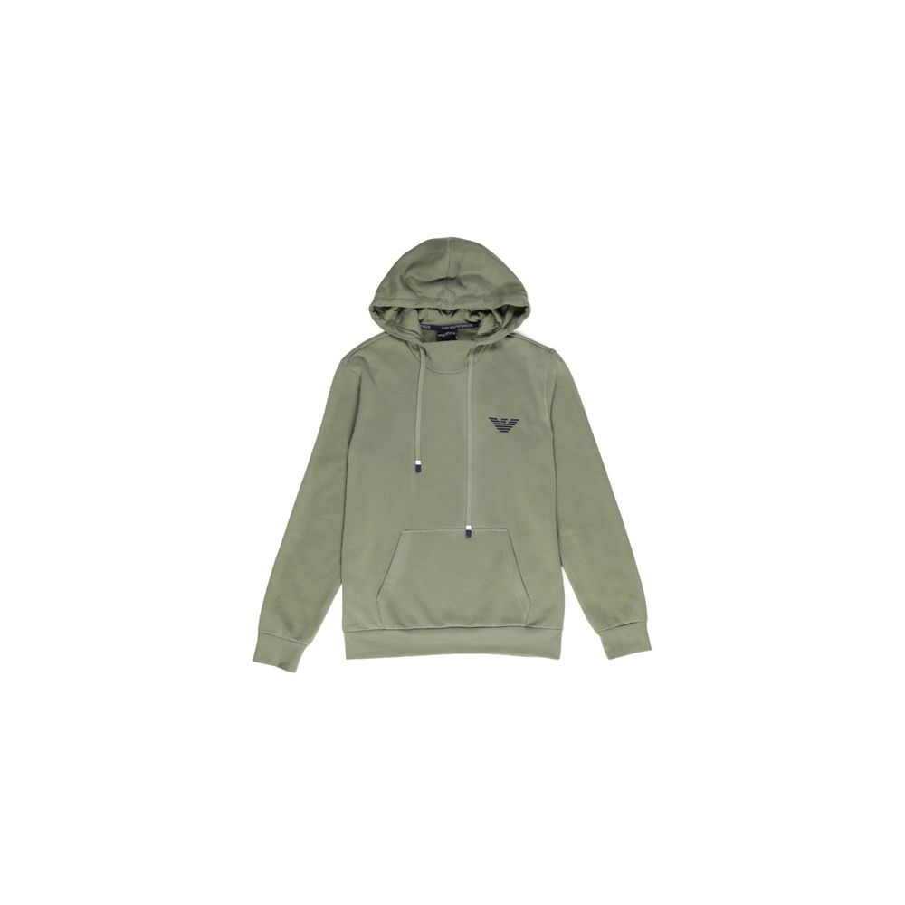 Green Cotton Hoodie