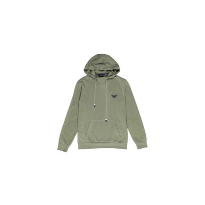 Green Cotton Hoodie