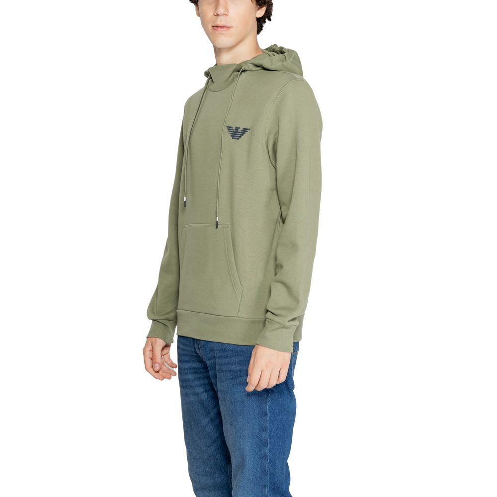 Green Cotton Hoodie