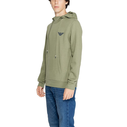 Green Cotton Hoodie