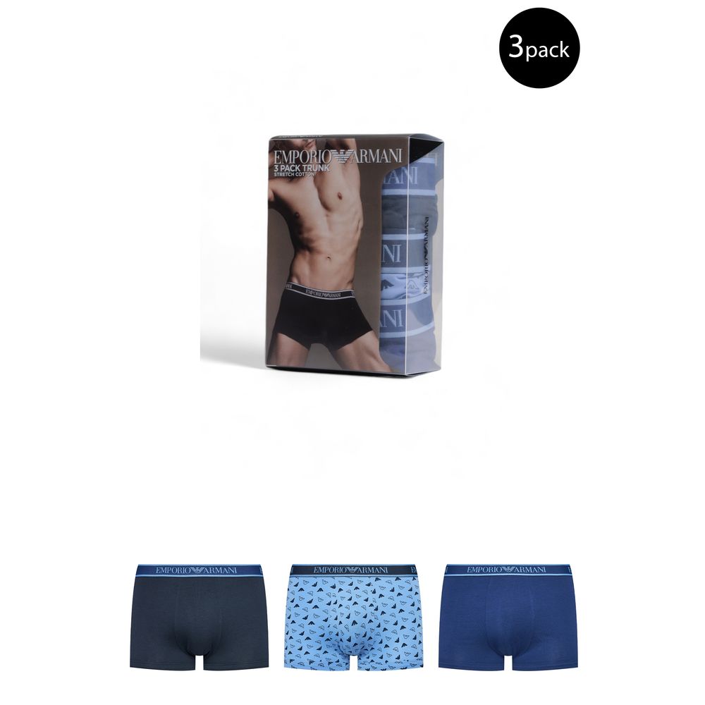 Blue Cotton Underwear