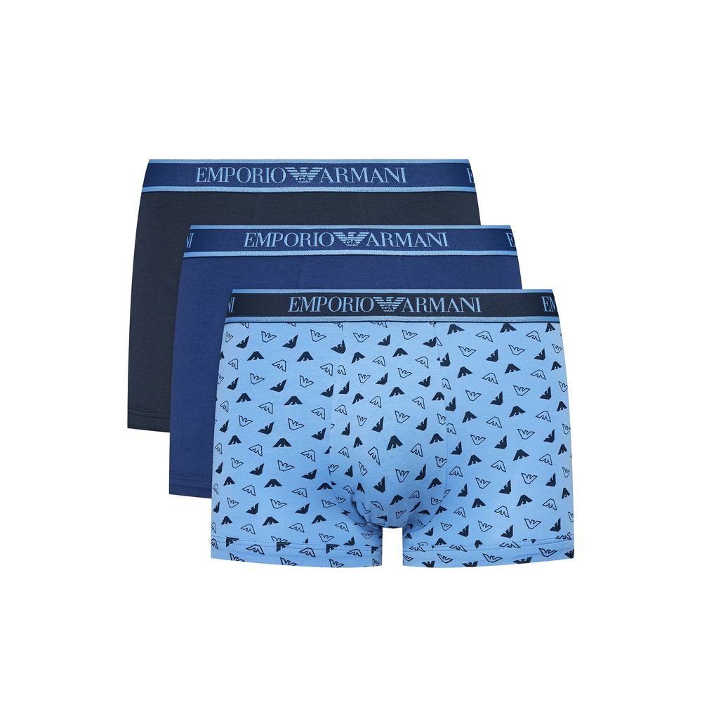 Blue Cotton Underwear