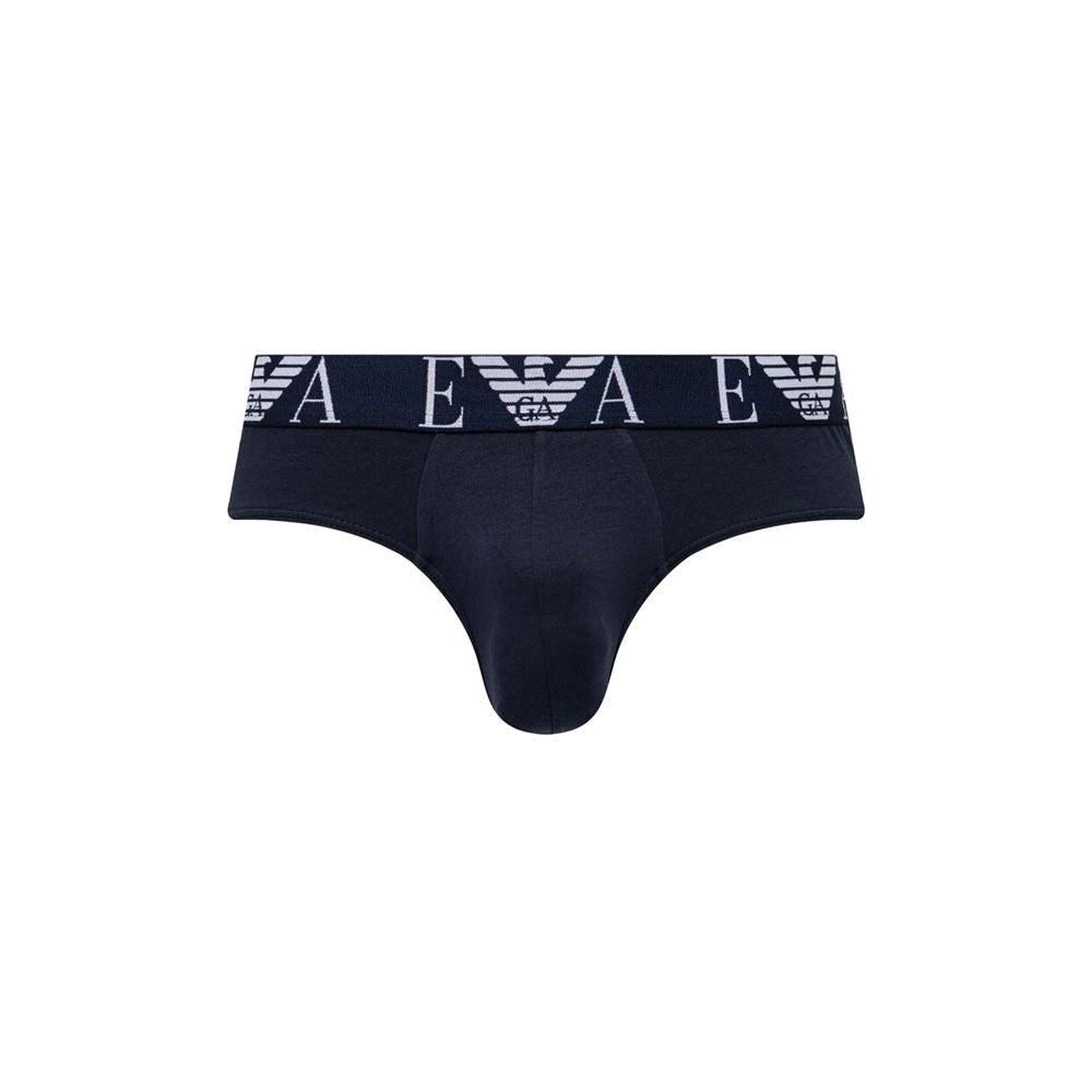 Blue Cotton Underwear