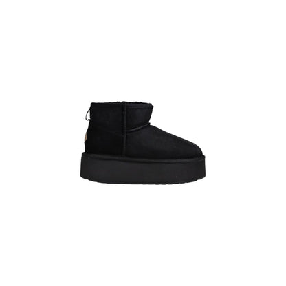 Black Leather Ankle