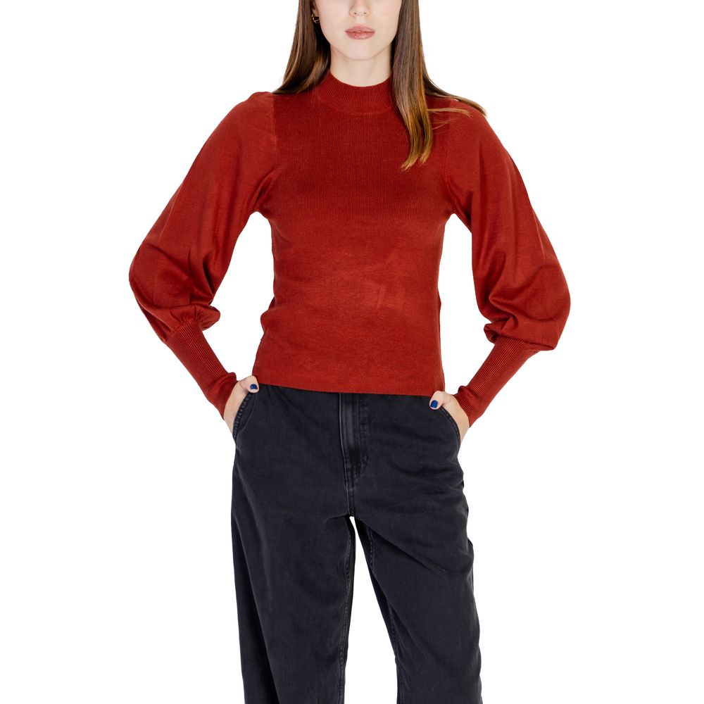 Red Viscose Tops & T-Shirt