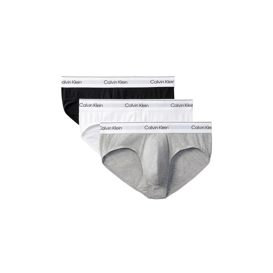 Gray Cotton Briefs