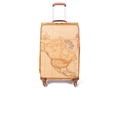 Beige Cotton Luggage And Travel