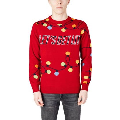 Red Marabou Sweatshirt