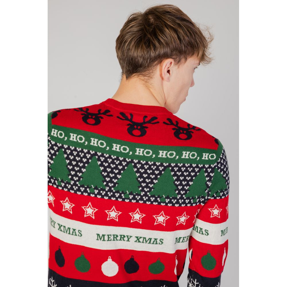 Red Cotton Sweatshirt