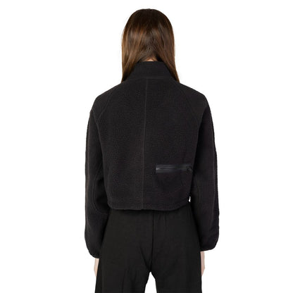 Black Polyester Sweatshirt