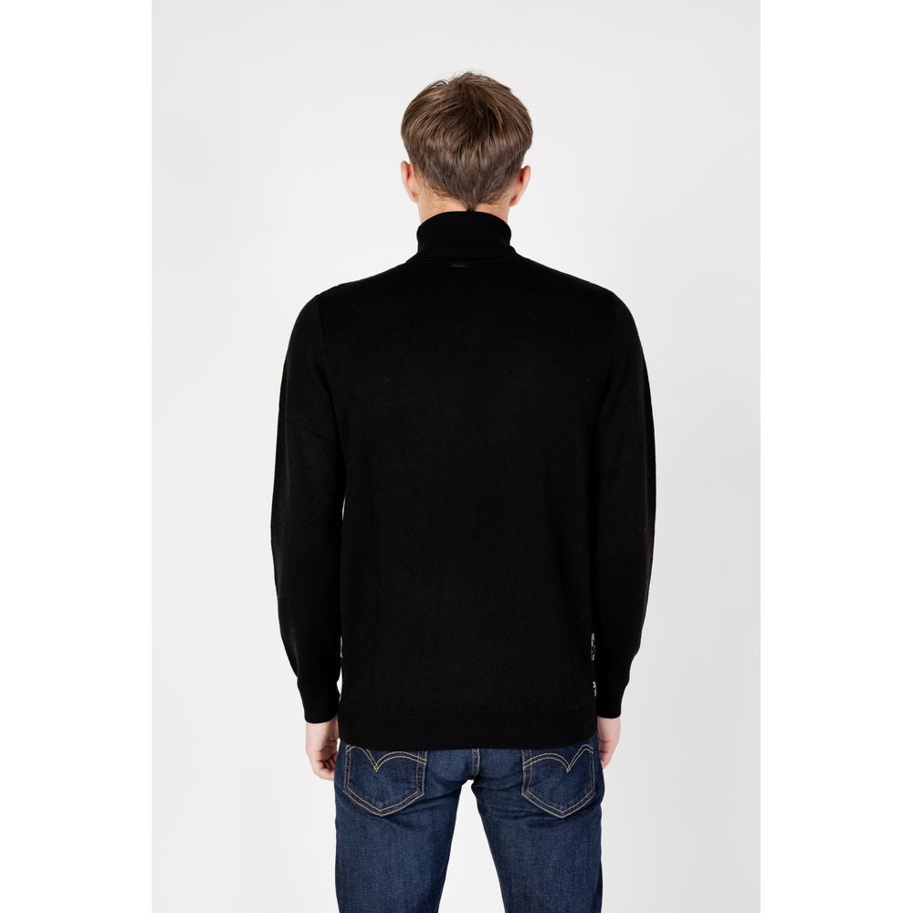 Black Wool Turtleneck