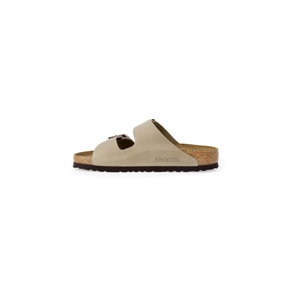 Beige Leather Sandal