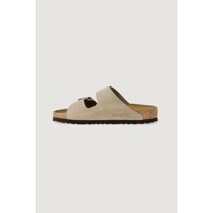 Beige Leather Sandal