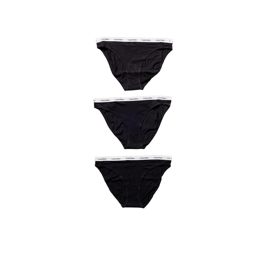 Black Cotton Underwear