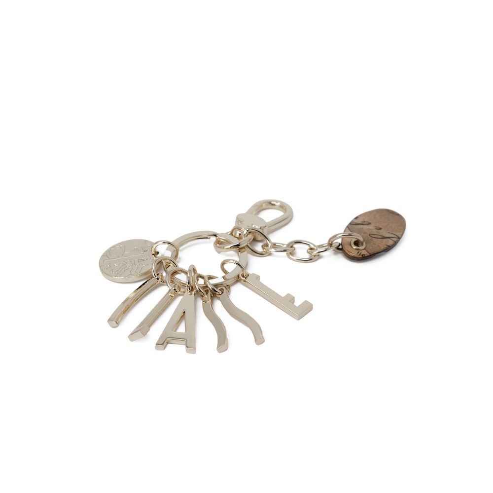 Gold Zinc Keychain