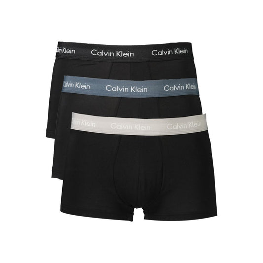 Black Cotton Underwear