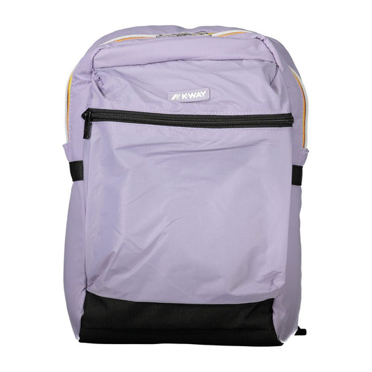 Purple Polyamide Backpack