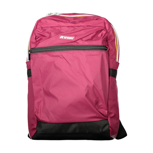 Purple Polyamide Backpack