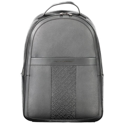 Black Polyester Backpack