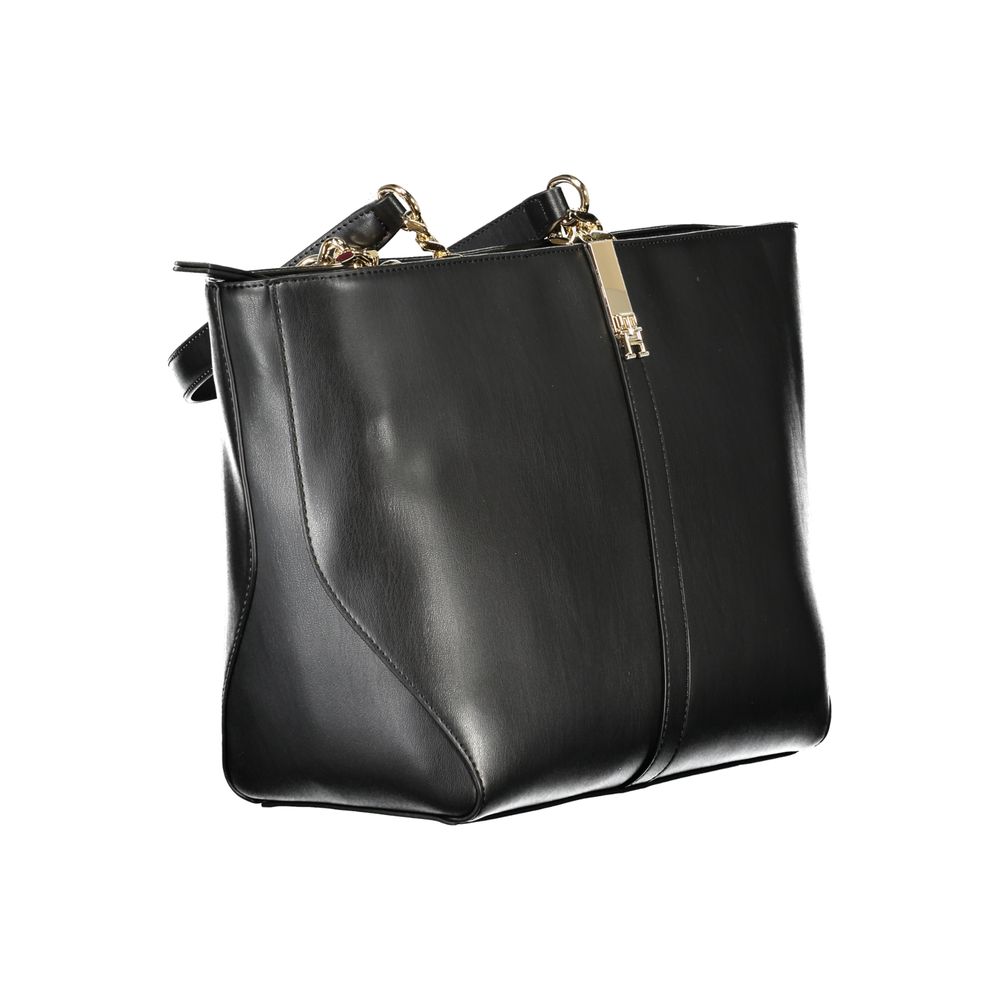 Black Polyethylene Handbag