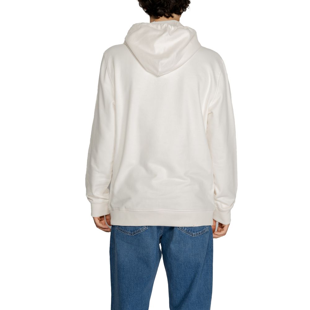 White Cotton Hoodie