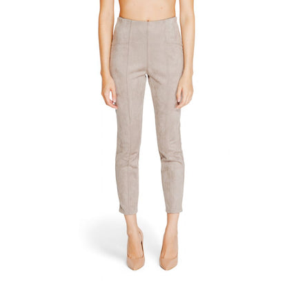 Gray Polyester Legging