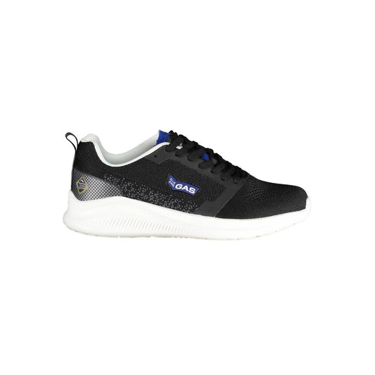 Black Polyester Sneaker