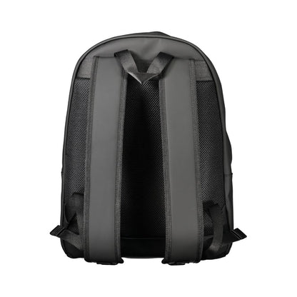 Black Polyethylene Backpack